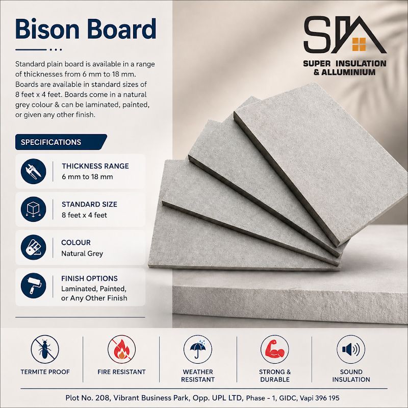 Bison Bison Cement Bonded Particle Board