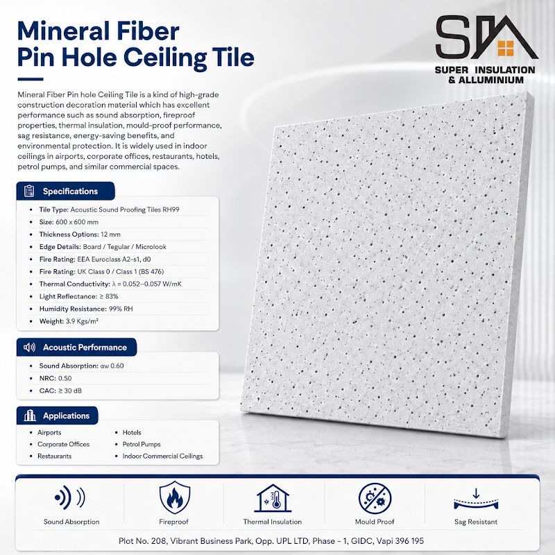 Armstrong Mineral Fiber - Pin Hole
