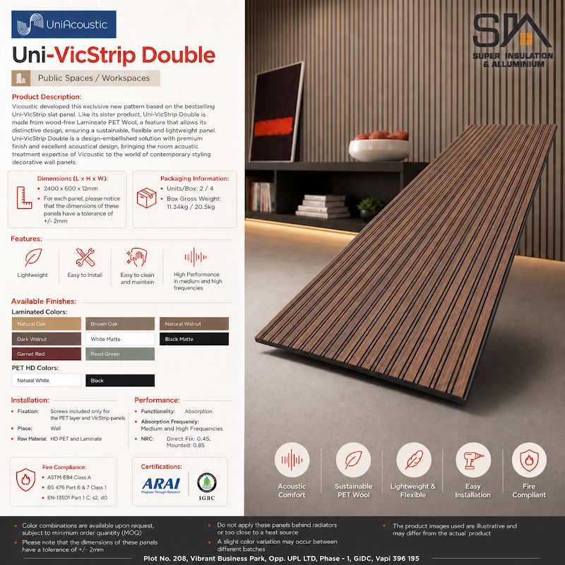 UniAcoustic Uni VicStrips Double