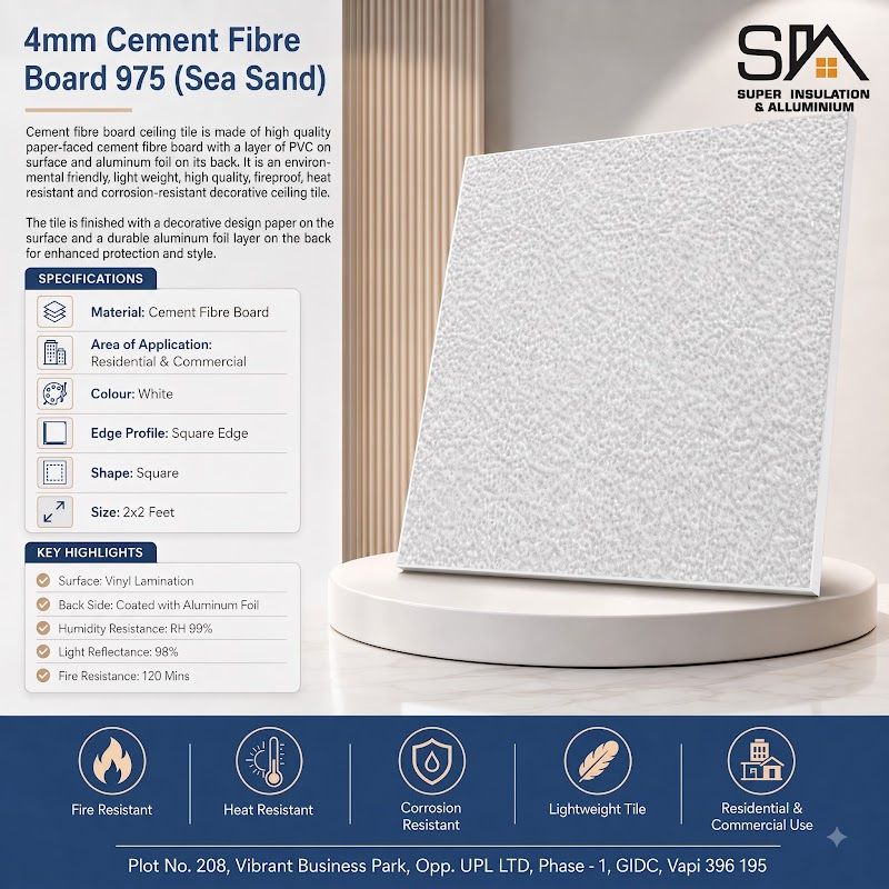 SIA SIA Cement Fiber Tile 975
