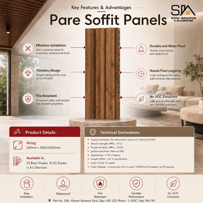 Pare Pare Soffit Architectural Panels