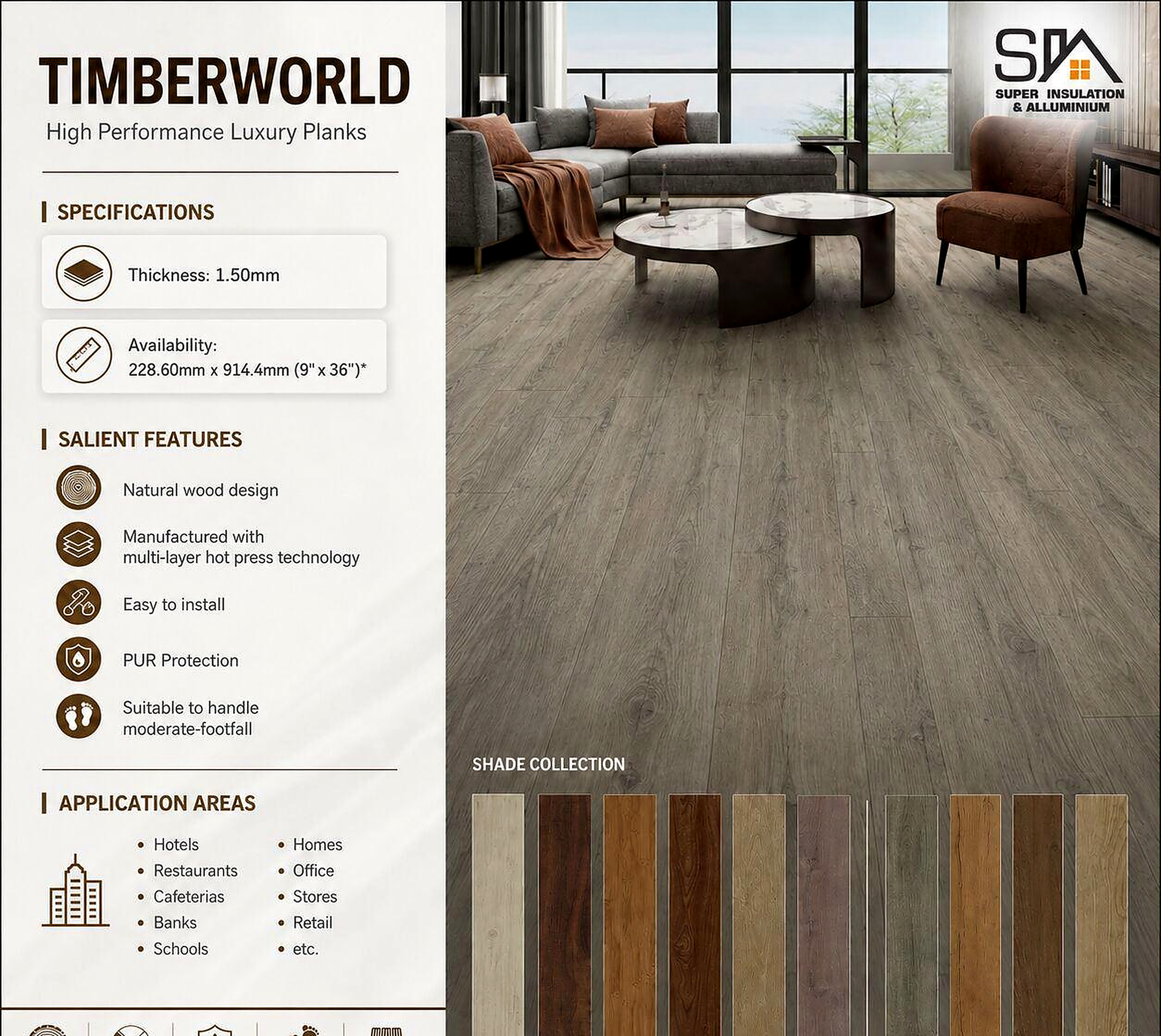 Timberworld Premium Luxury Planks